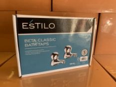 7 X ESTILO BETA CLASSIC BATH TAPS