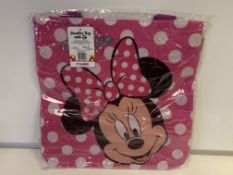 48 X BRAND NEW MINNIE MOUSE SHOULDER BAGS WITH ZIP