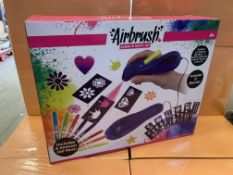 24 X BRAND NEW AIRBRUSH PAPER AND FABRIC TATTOO SETS