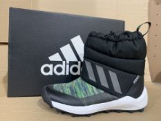 (NO VAT) 5 x NEW BOXED PAIRS OF ADIDAS RAPIDA SNOW BTW BOOTS SIZE UK 1