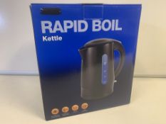 6 X NEW BOXED 1.7L RAPID BOIL ILLUMINATING KETTLES