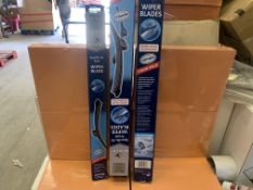 40 X BRAND NEW ASSORTED BLUECOL WIPER BLADES