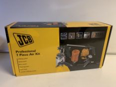 6 X BRAND NEW JCB PROFESSIONAL 7 PIECE AIR KITS