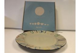 4 X BRAND NEW PACKS OF 4 RETAIL BOXED DA TERRA VRINDAVAN DINNER PLATES RRP £85 PER PACK (HAND