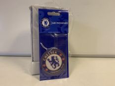 200 X BRAND NEW OFFICIAL CHELSEA FC AIR FRESHENERS