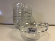 5 X BRAND NEW PACKS OF 24 ARCOROC COUPELLE 170 12 FLUID OUNCE GLASS BOWLS