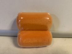 144 X BRAND NEW PACKS OF 2 MINI FOAM ROLLERS 65MM