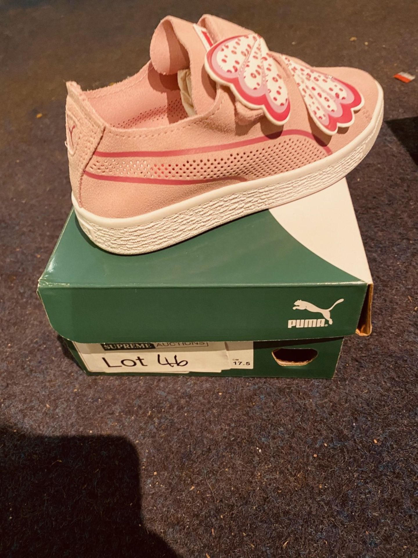 NEW AND BOXED PUMA PINK I-11 (46/7) - Image 2 of 2