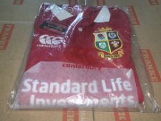 (NO VAT) 5 x NEW SEALED CANTERBURY - NEW ZEALAND OFFICIAL POLO SHIRTS. SIZE 12 YEARS