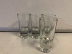 600 X BRAND NEW BOXED 36ML TEQUILA SHOOTER GLASSES