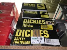 4 x PAIRS OF DICKIES WORKBOOTS TO IN SIZES 6, 7 & 11