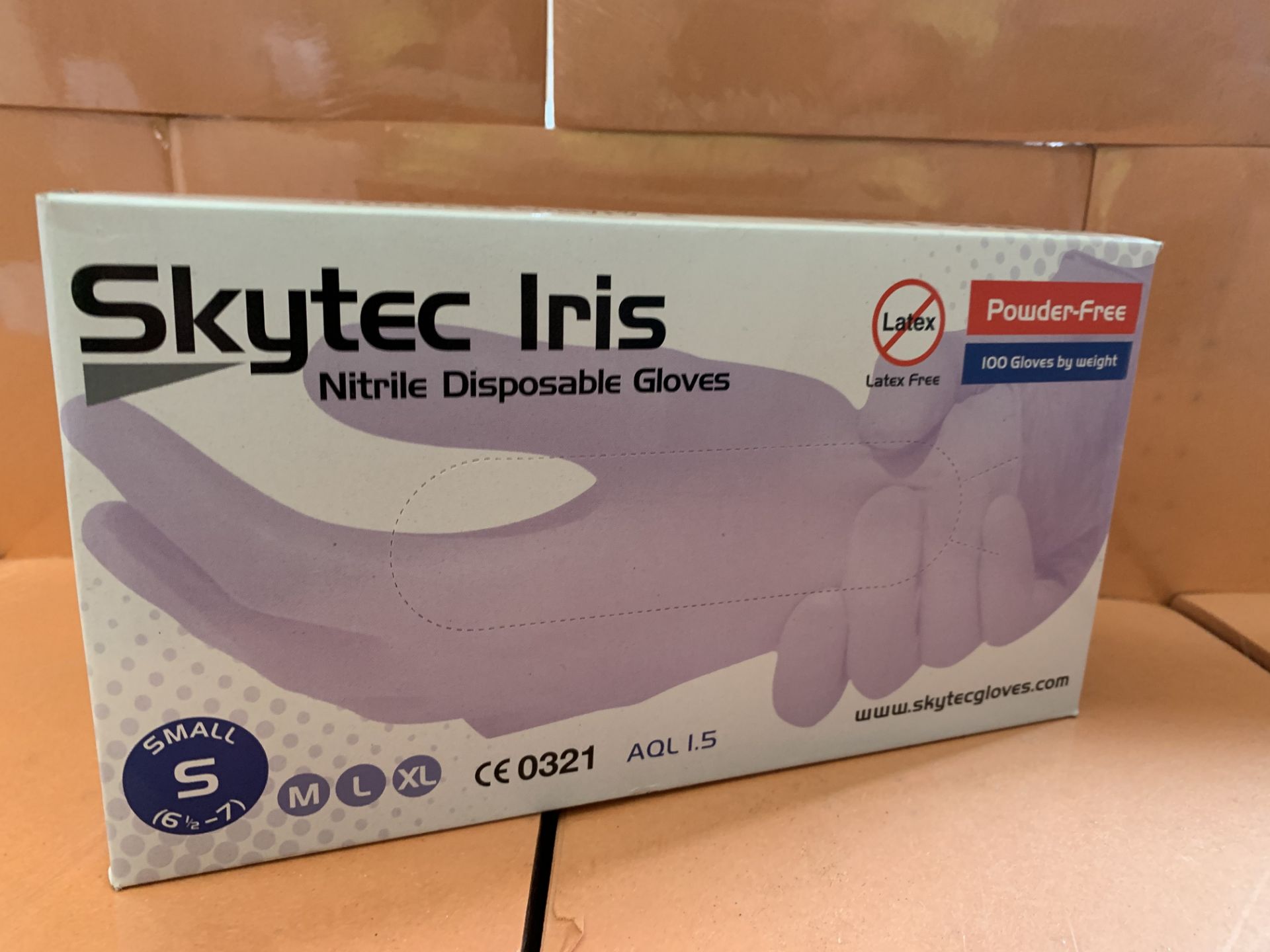 1000 X SKYTEC IRIS NITRILE DISPOSABLE GLOVES