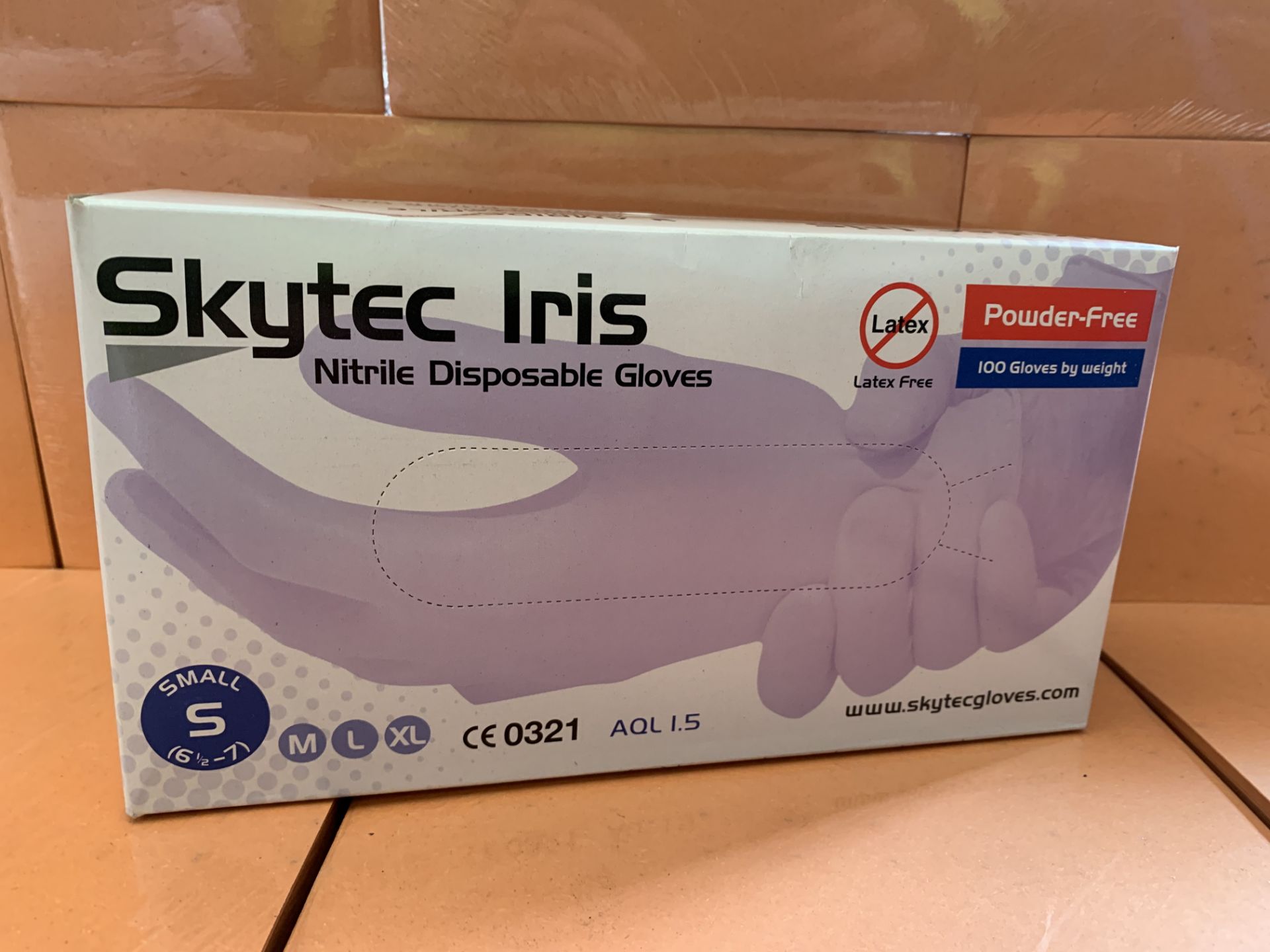 1000 X SKYTEC IRIS NITRILE DISPOSABLE GLOVES