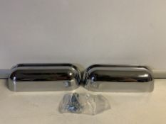 60 x SETS OF 2 CHROME CUP HANDLES