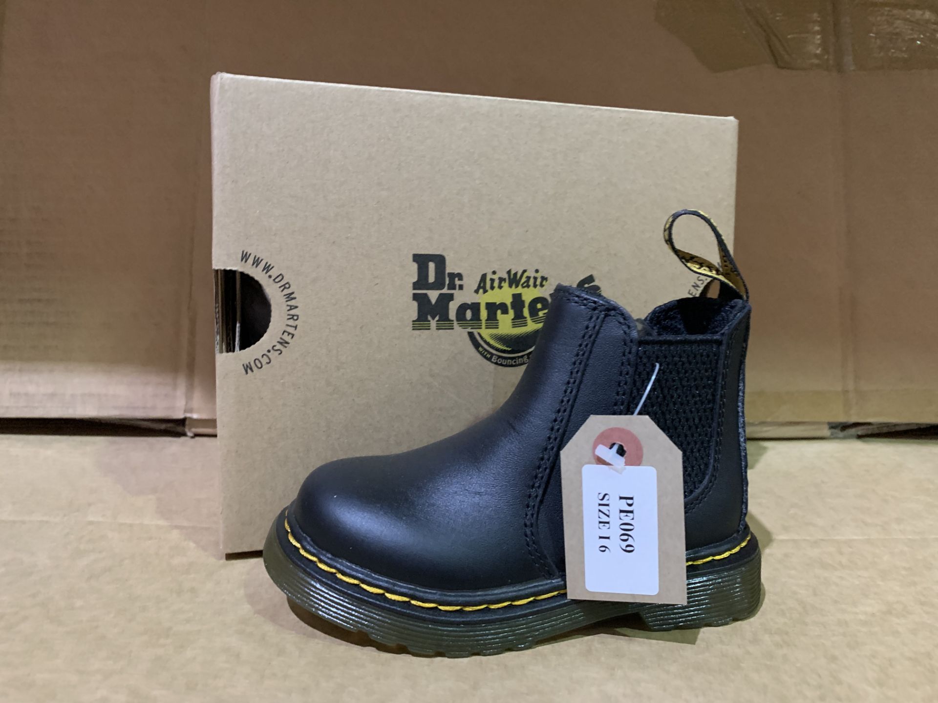 (NO VAT) 3 X BRAND NEW DR MARTENS SOFTY T BOOTS SIZE i6