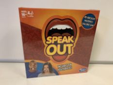 12 X BRAND NEW HASBRO SPEAK OUT GAMES (323/30)