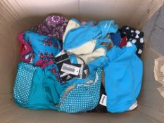 50 X PIECES OF SWIMWEAR INCLUDING ADIDAS, LEPEL, PANACHE, GOSSARD ETC