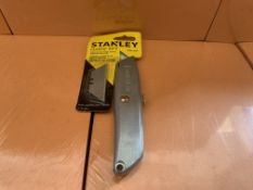 12 X BRAND NEW STANLEY CLASSIC 99 KNIFE WITH EXTRA BLADES