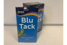 96 X BRAND NEW PACKS OF BOSTIK BLU TAC IN 8 POUCHES (348/30)
