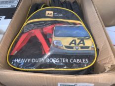 8 X BRAND NEW AA HEAVY DUTY BOOSTER CABLES