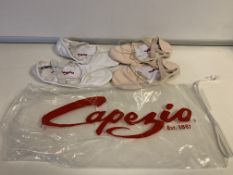 30 X CHILDRENS BALLET SHOES IN VARIOUS SIZES INCLUDING CAPEZIO, BLOCH ETC