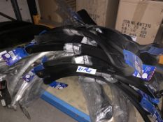 21 X VARIOUS BRAND NEW MUD GUARDS