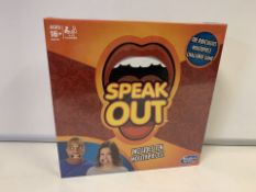 12 X BRAND NEW HASBRO SPEAK OUT GAMES (324/30)