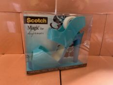 12 X SCOTCH MAGIC TAPE DISPENSERS