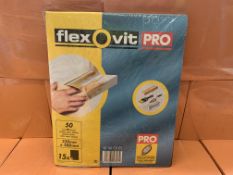 27 X PACKS OF 15 FLEX O VIT PRO SANDING PAPER