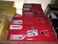 4 x PAIRS OF COFRA WORKBOOTS TO INCLUDE MALAWI, LIBERIA ETC IN SIZES 5, 10 & 11