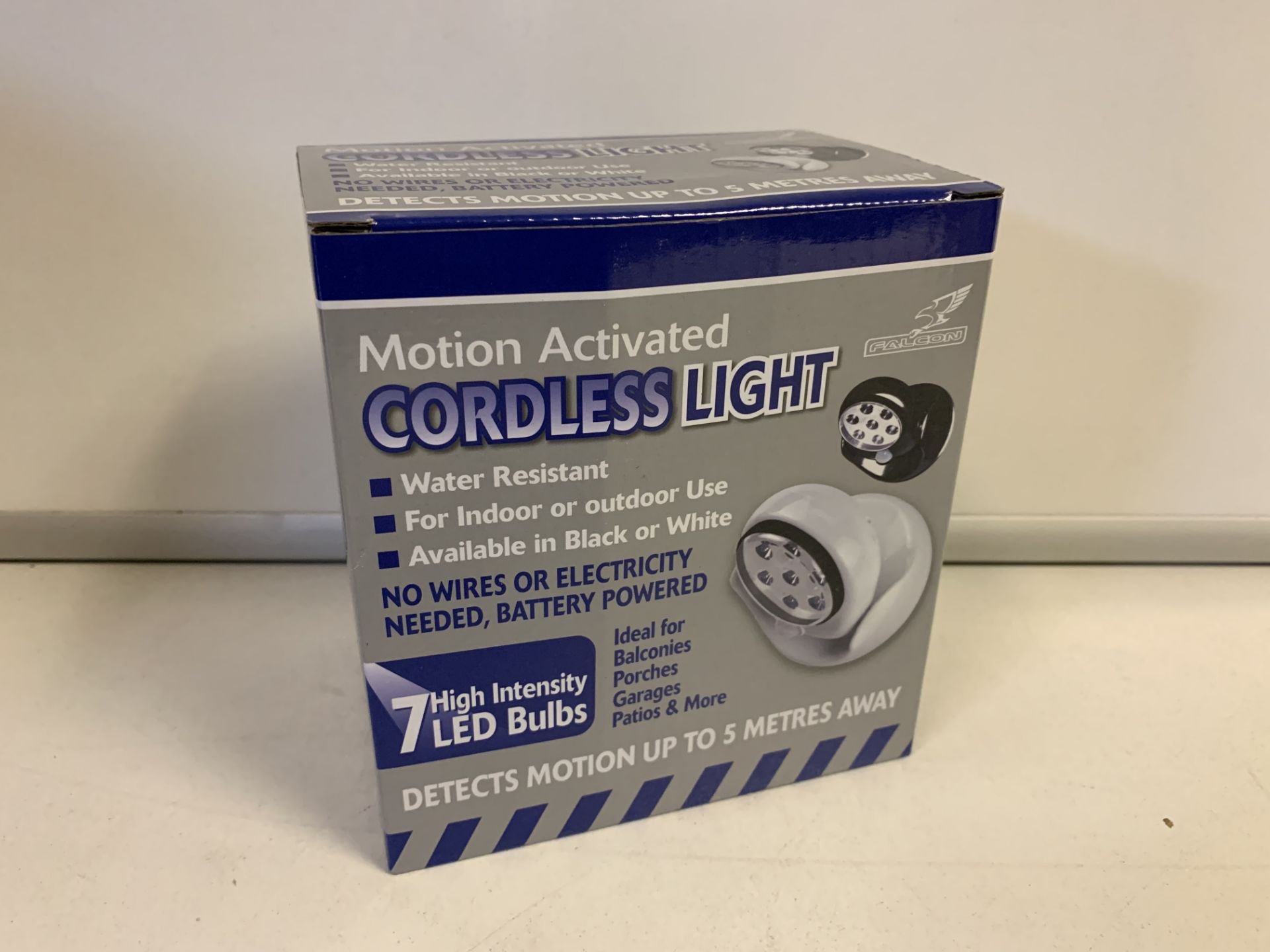 10 X BRAND NEW FALCON MOTION ACTIVATED CORDLESS LIGHTS