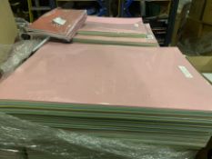 20 X BRAND NEW PACKS OF PASTEL COLOURS RECYCLED BOARDS 450 X 640MM (100 SHEETS A PACK) (1288/30)