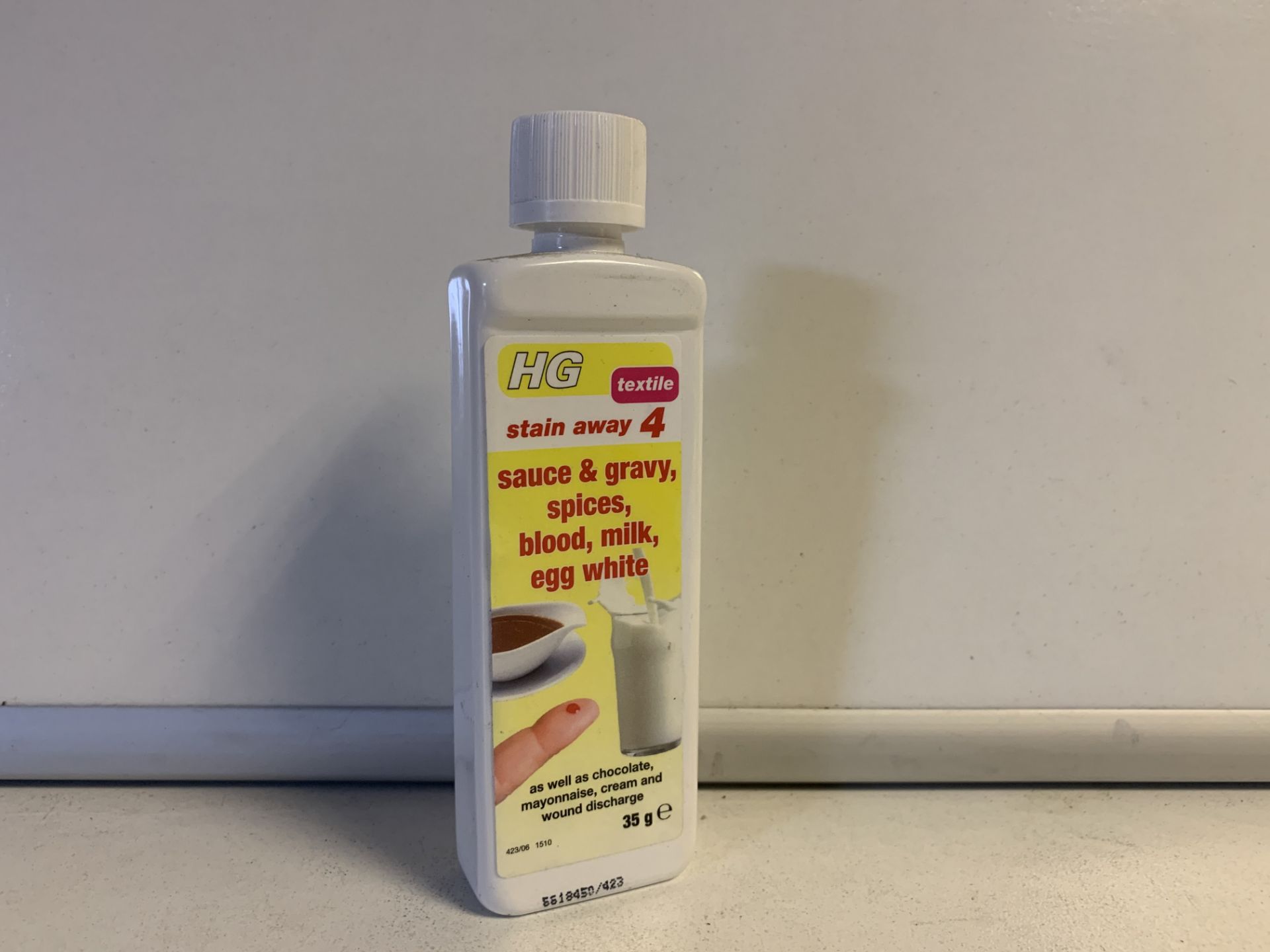 50 X BRAND NEW HG TEXTILE STAIN AWAY 35G BOTTLES