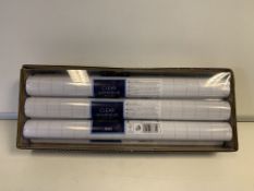 80 x NEW PACKAGED TESCO CLEAR ADHESIVE FILM EACH ROLL = 33CM X 1M