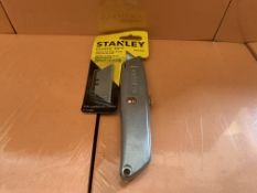 12 X BRAND NEW STANLEY CLASSIC 99 KNIFE WITH EXTRA BLADES
