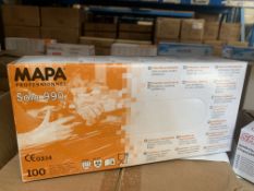 10 X PACKS OF 100 MAPA SOLO 990 PROFESSIONAL GLOVES