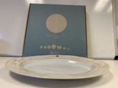 6 X BRAND NEW INDIVIUALLY RETAIL PACKAGED DA TERRA COX'S BAZAR PLATTER PLATES RRP £45 EACH PIECE (