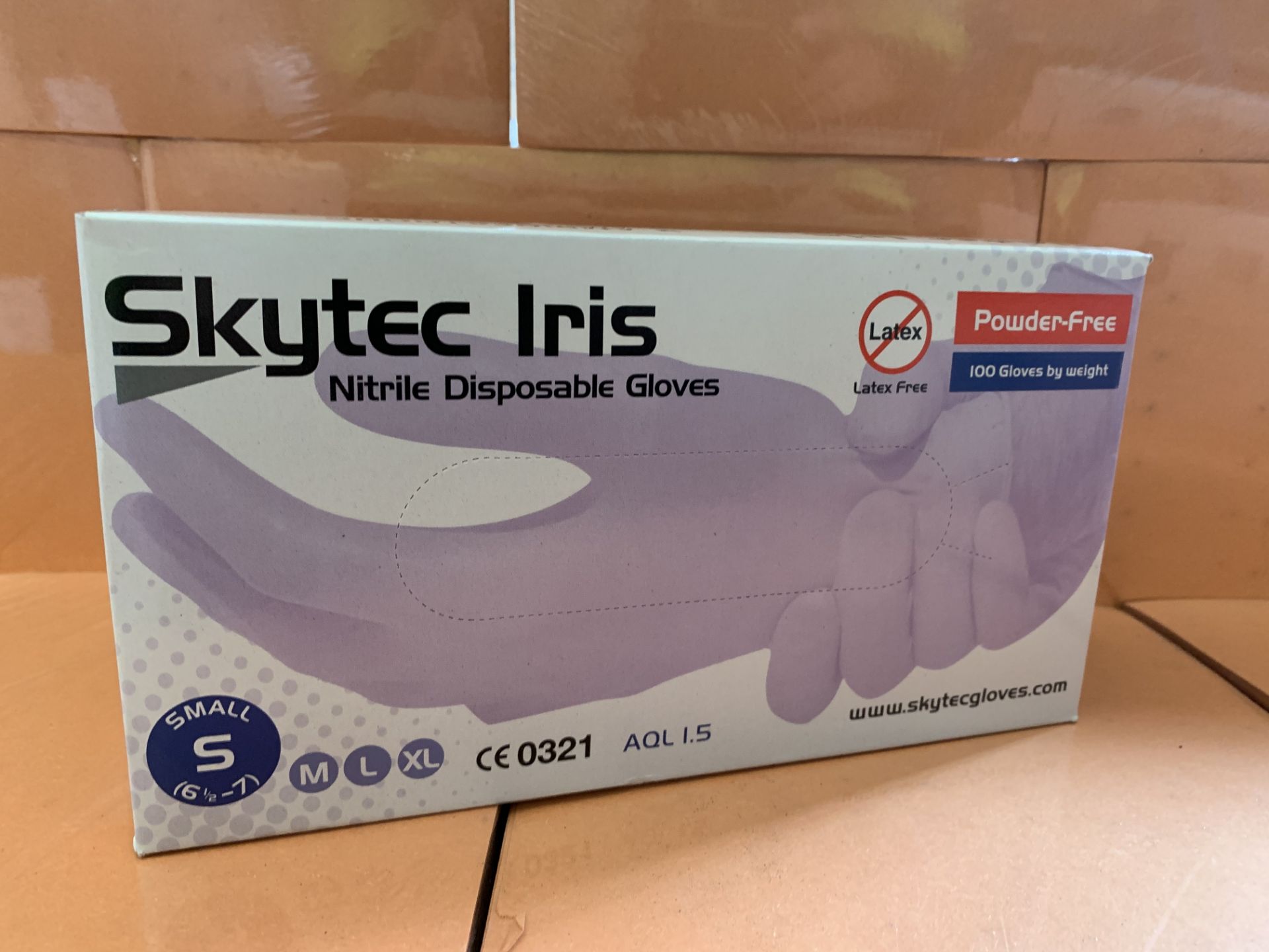 1000 X SKYTEC IRIS NITRILE DISPOSABLE GLOVES