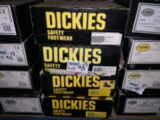 4 x PAIRS OF DICKIES WORKBOOTS TO INCLUDE SIZES: 8, 9 & 10