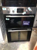 NEW/GRADED AND UNPACKAGED Electrolux KDFGE40TX Built In Electric Double Oven (Multiple light