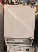 NEW/GRADED AND UNPACKAGED Belling BUFZ609 Built-under counter freezer (Back leg broken)