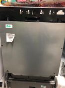 NEW/GRADED AND UNPACKAGED Bosch SMV40C30GB Integrated Dishwasher (Dent in roof of D/W)