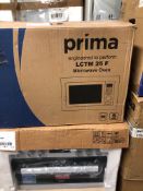 BRAND NEW PACKAGED Prima LCTM25F Built In Microwave & Grill