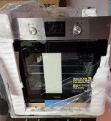 NEW/GRADED AND PACKAGED Zanussi ZOA35676XK Single Built In Electric Oven (Fascia damage, top right