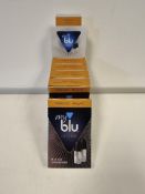 PALLET TO CONTAIN 1200 x MY BLUE INTENSE 18MG TOBACCO 2 PACK LIQUID PODS (2400 PODS TOTAL). RRP £8