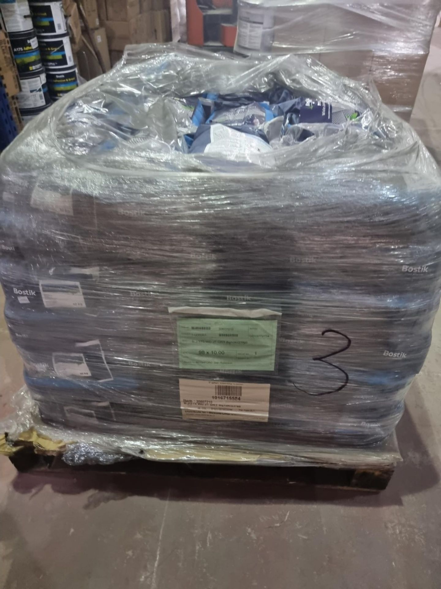 (B141) PALLET TO CONTAIN 98 x 10KG BAGS OF BOSTIK J175 WIDE JOINT MOULD RESISTANT WALL AND FLOOR - Image 2 of 2