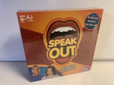 18 X BRAND NEW HASBRO GAMING SPEAK OUT GAMES (639/6)