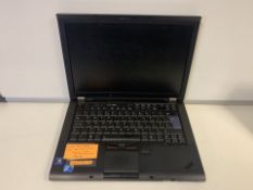 LENOVO T410 LAPTOP, INTEL CORE i5, 2.4 GHZ, WINDOWS 10 PRO, 250GB HARD DRIVE WITH CHARGER (312/30)
