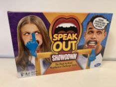 12 X BRAND NEW HASBRO SPEAK OUT SHOWDOWN THE HEAD TO HEAD GAMES (327/30)