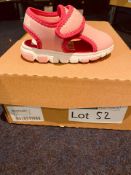 NEW AND BOXED PINK REEBOK I-5 (52/7)